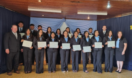 Graduación del Tercer Curso del Colegio Indígena Yalve Sanga