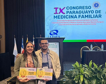 Dra. Débora Martins ganó el 1er puesto tanto en la categoría de póster como en la de fotografía