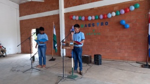 Festejan Día del maestro y Día del trabajador en La Huerta