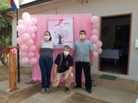 Lanzamiento del mes de rosa en la Región Sanitaria XVI