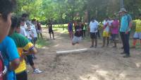 Visita atlética en el Colegio Indígena Yalve Sanga