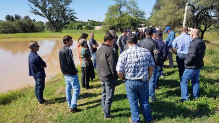 Asesores se capacitan sobre reservorios hídricos