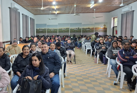 Profesores en su capacitación semestral